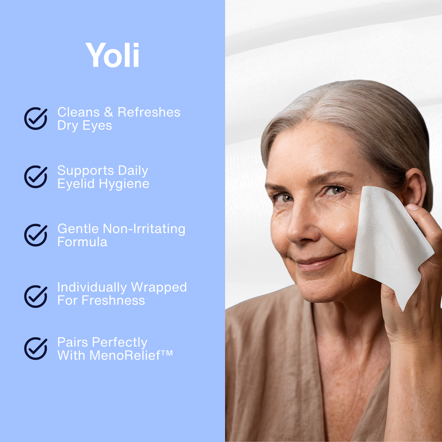 Yoli Tea Tree Eyelid Wipes
